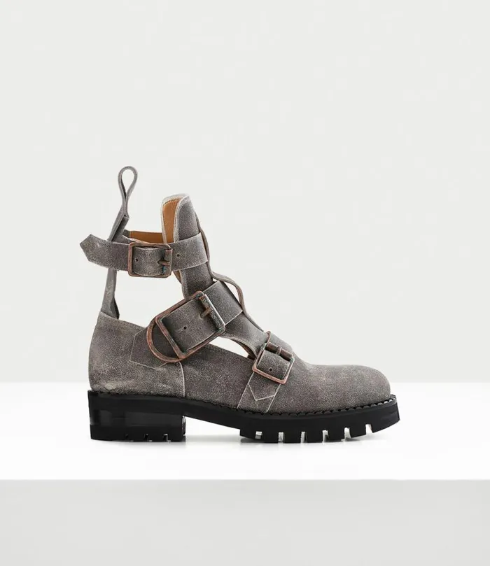 Boots Men Vivienne Westwood Rome Boots In Grey