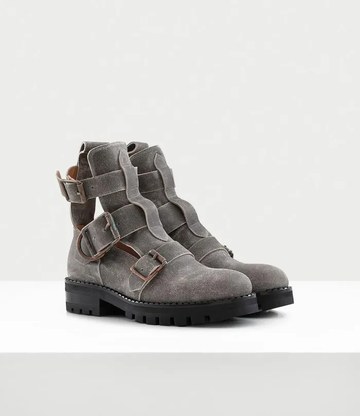 Boots Men Vivienne Westwood Rome Boots In Grey