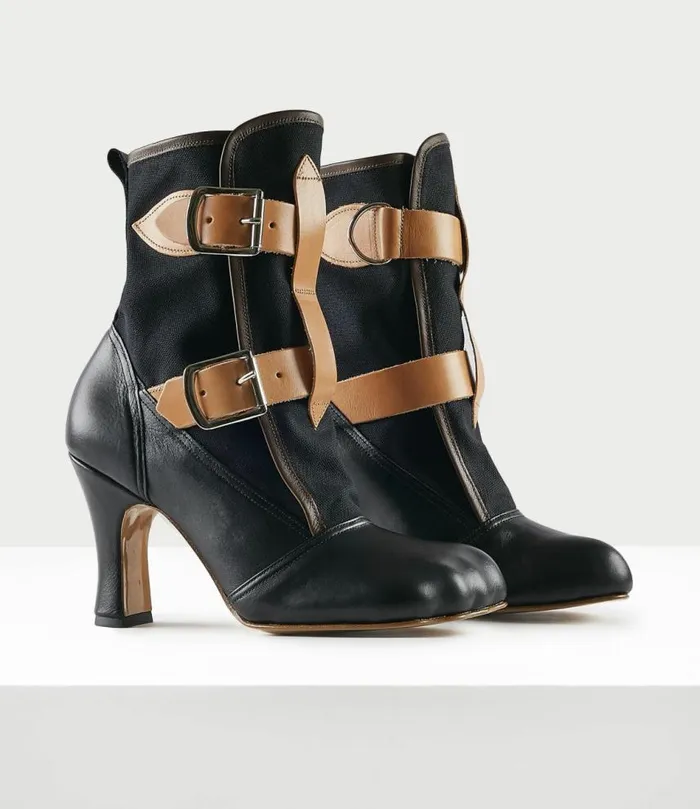Boots Women Vivienne Westwood Bondage Boots In Black