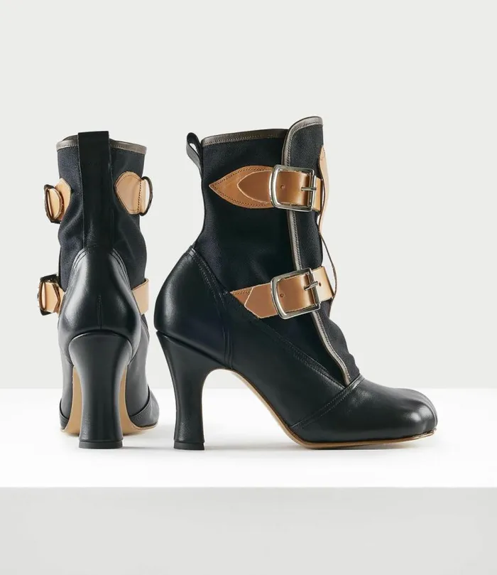 Boots Women Vivienne Westwood Bondage Boots In Black