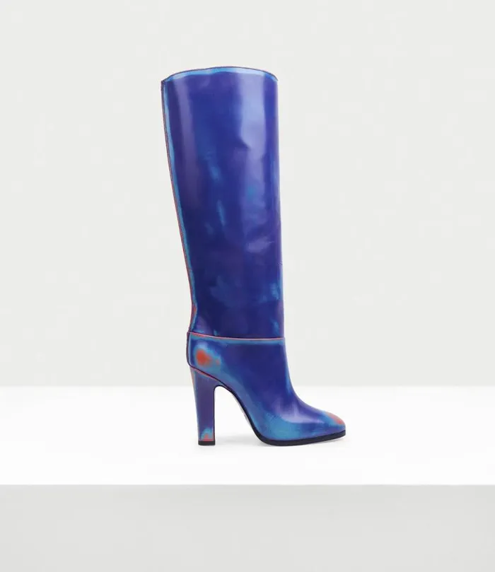 Boots Women Vivienne Westwood Midas Boot In BluePink