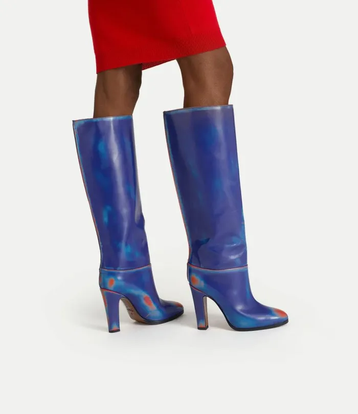 Boots Women Vivienne Westwood Midas Boot In BluePink