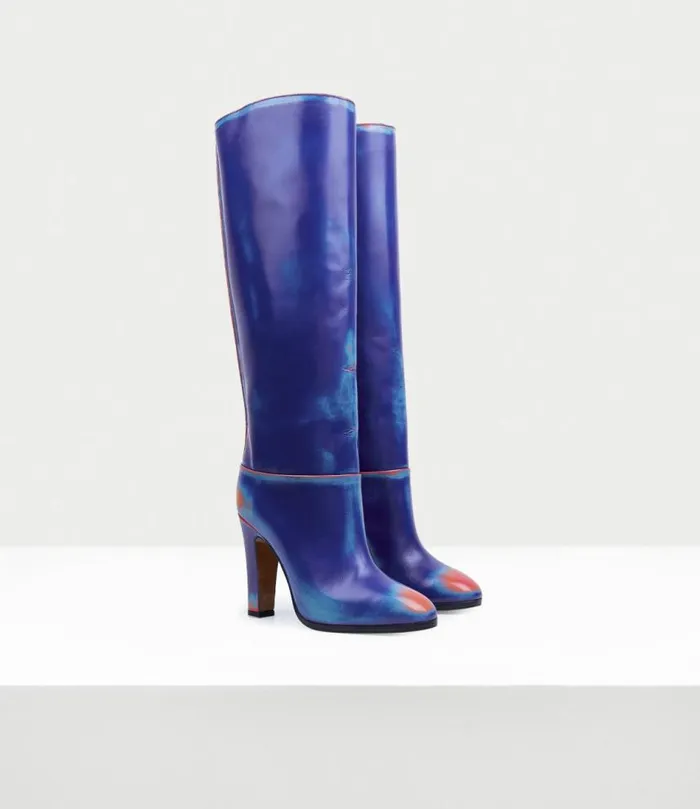 Boots Women Vivienne Westwood Midas Boot In BluePink