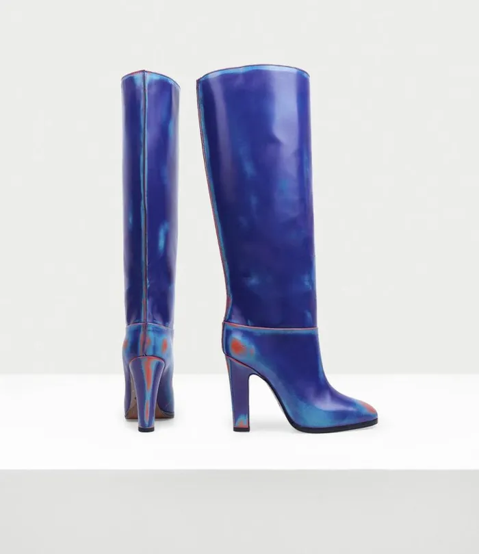 Boots Women Vivienne Westwood Midas Boot In BluePink