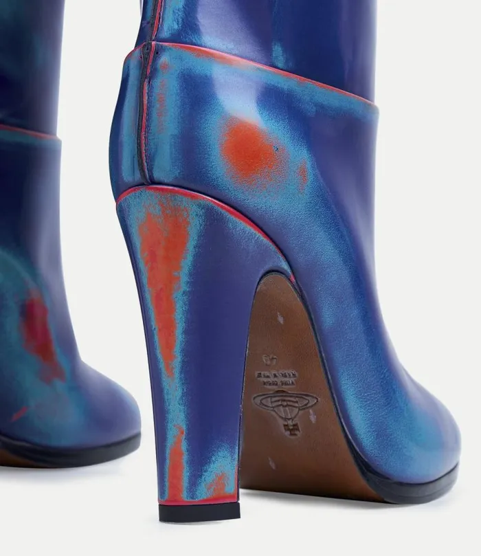 Boots Women Vivienne Westwood Midas Boot In BluePink