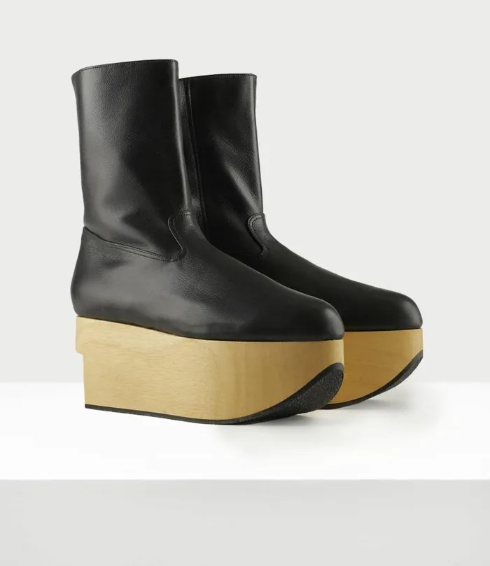 Boots Women Vivienne Westwood Rocking Horse Boot In Black