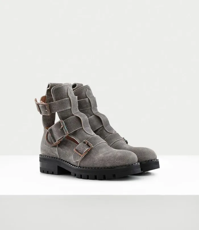 Boots Women Vivienne Westwood Rome Boots In Grey