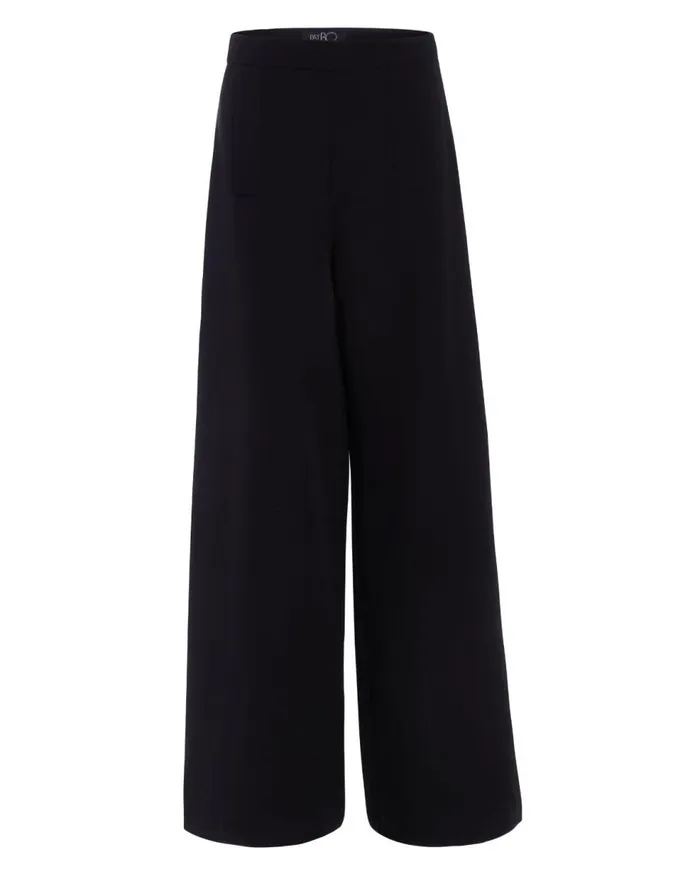 Bottoms Women Patbo Crepe Wide Leg Pant Black