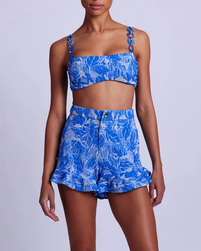 Bottoms Women Patbo Jacquard Shorts Lapis
