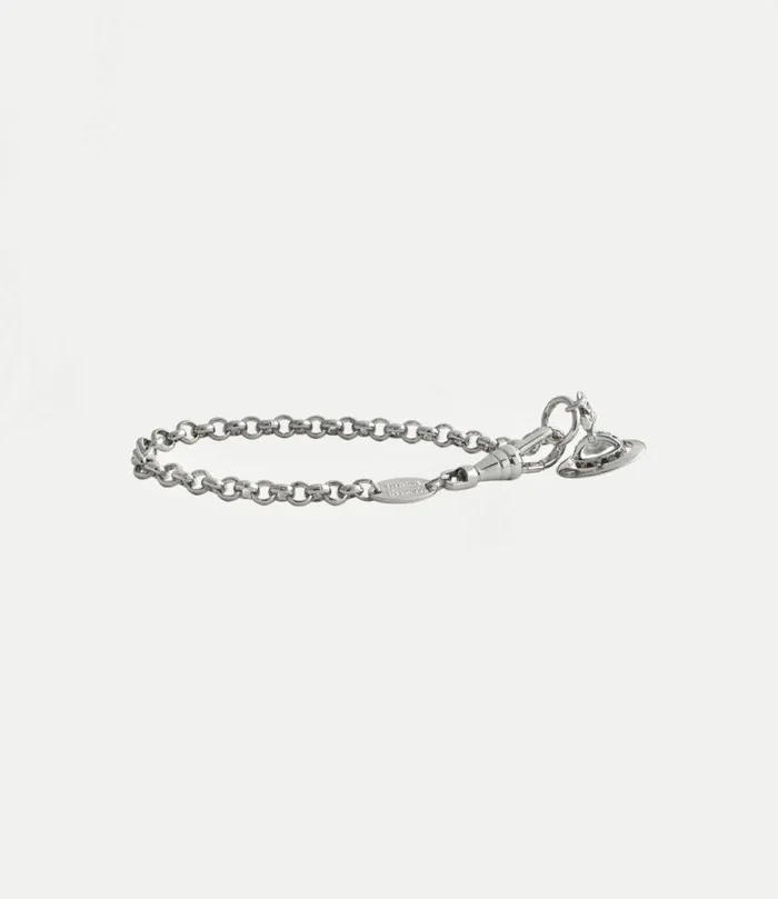 Bracelets WomenMen Vivienne Westwood New Petite Orb Bracelet In Platinum