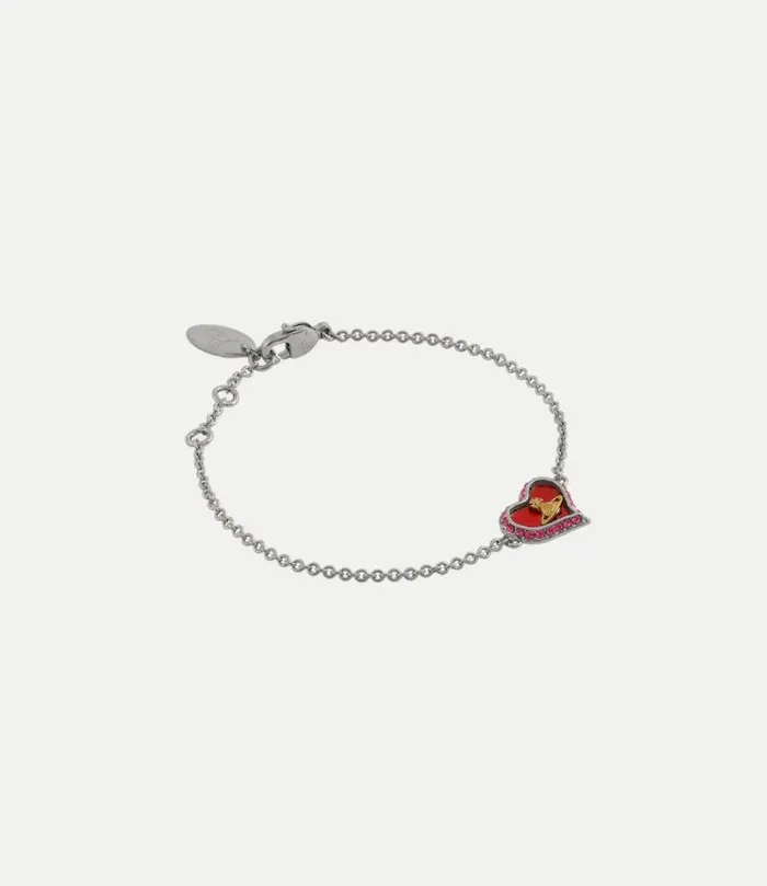 Bracelets Women Vivienne Westwood Petra Bracelet In PlatinumGoldFlamePearlMopRoseCrystal