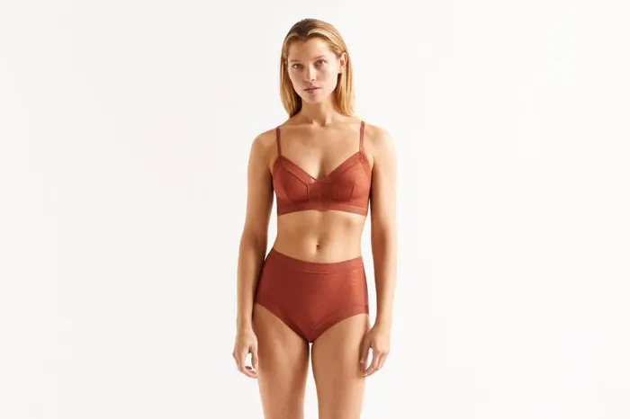 Bras Womens Eres Courbe Triangle Bra Poudre De Soleil