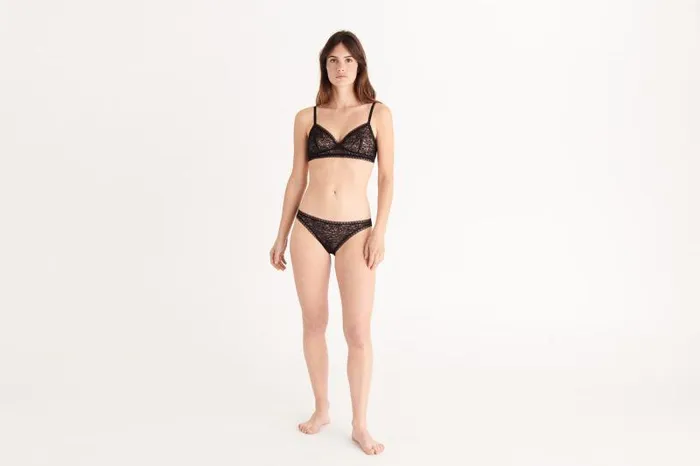 Bras Womens Eres Douce Triangle Bra Noir