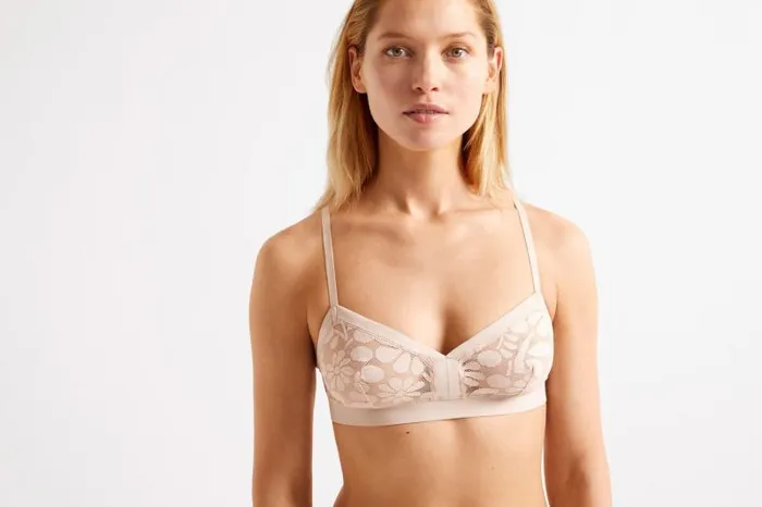 Bras Womens Eres Fminin Triangle Bra Calcaire