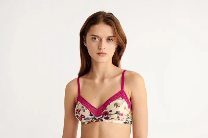 Bras Womens Eres Figuier Triangle Bra Imprime Herbier