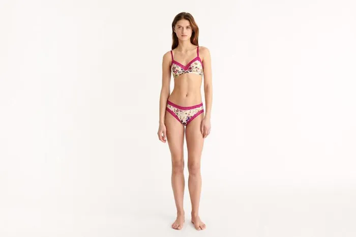 Bras Womens Eres Figuier Triangle Bra Imprime Herbier