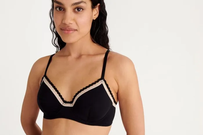 Bras Womens Eres Flow Fullcup Bra Noirrose Petale