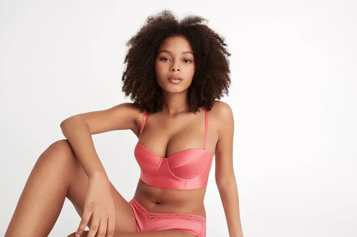 Bras Womens Eres Idylle Padded Bustier Bra Mon Coeligur
