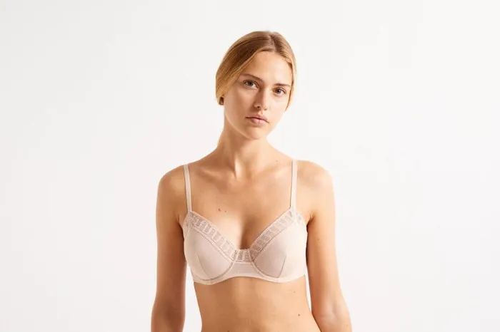 Bras Womens Eres Infime Fullcup Bra Calcaire