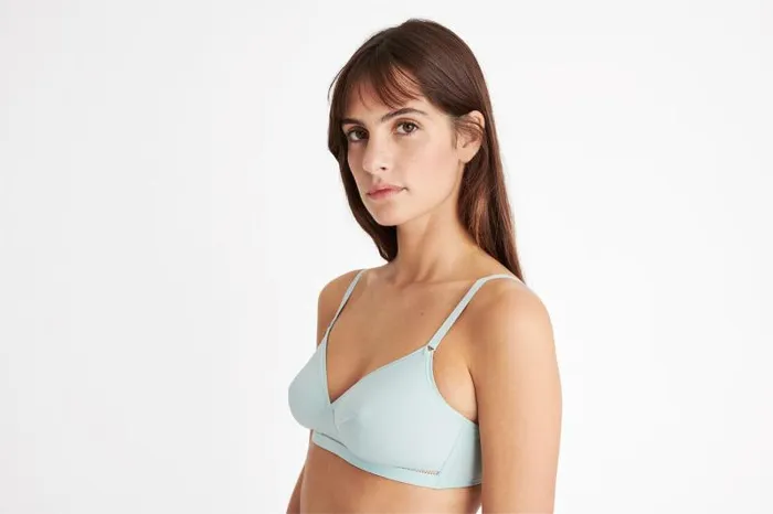 Bras Womens Eres Lydia Soyeuse Triangle Bra Ciel De Jour