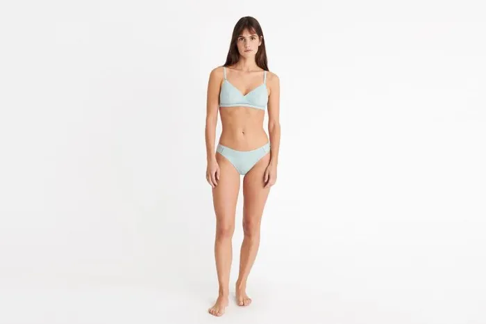 Bras Womens Eres Lydia Soyeuse Triangle Bra Ciel De Jour