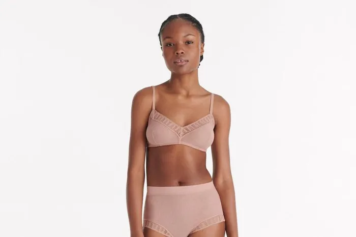 Bras Womens Eres Mmoire Triangle Bra Cafe Creme