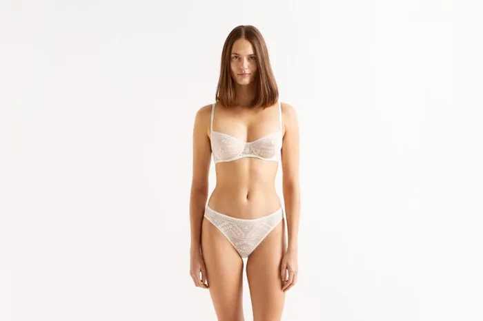 Bras Womens Eres Mono Demicup Bra Lys