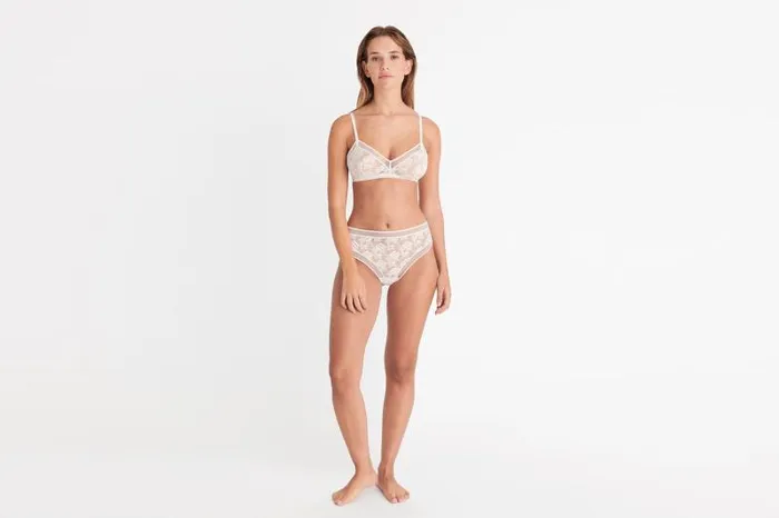 Bras Womens Eres Onctueux Triangle Bra Yaourt