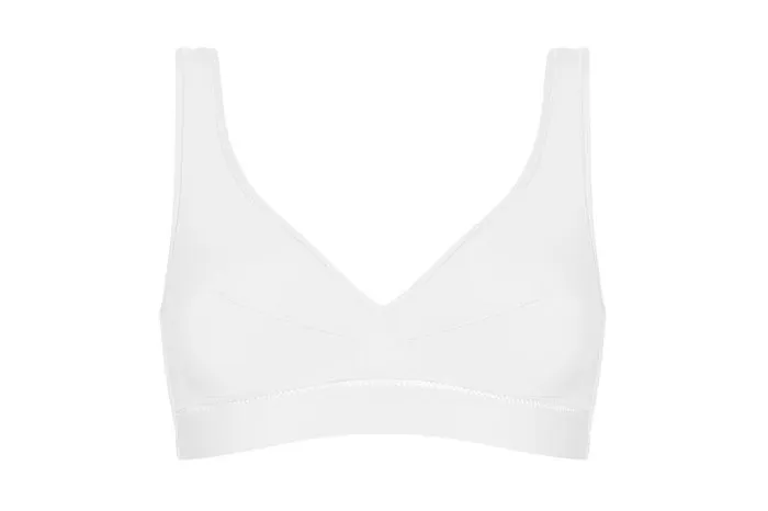 Bras Womens Eres Sasha Soyeuse Crop Top Bra Silk E21
