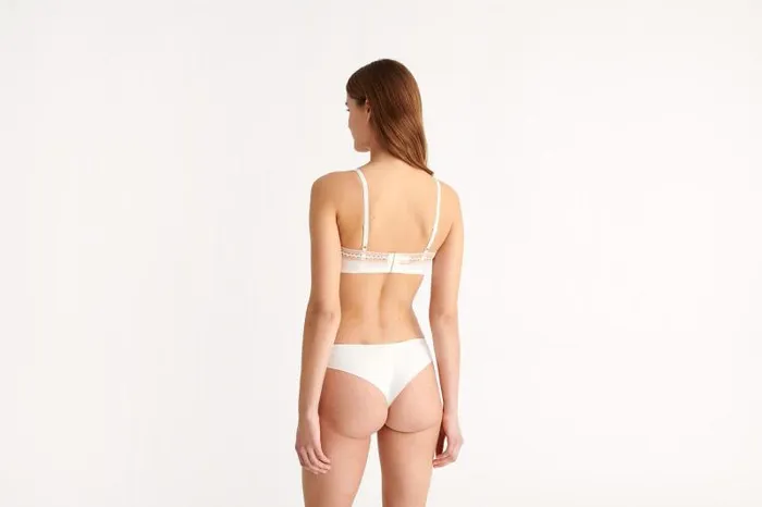 Bras Womens Eres Slalom Triangle Bra Silkrose Petale