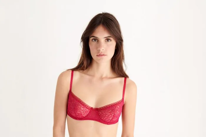 Bras Womens Eres Sourire Demicup Bra Pavot 23h