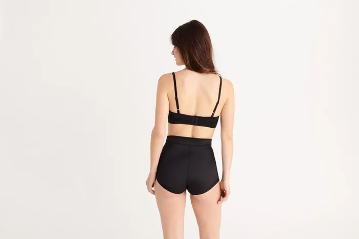 Bras Womens Eres Sybille Crop Top Bra Noir