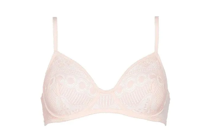 Bras Womens Eres Trfle Fullcup Bra Poudre Rosee
