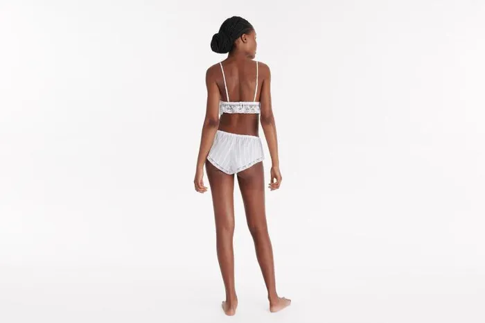 Briefs Womens Eres Astre Boy Shorts Blanc
