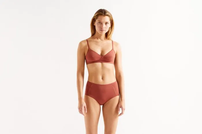 Briefs Womens Eres Brina Soyeuse Highwaisted Briefs Poudre De Soleil