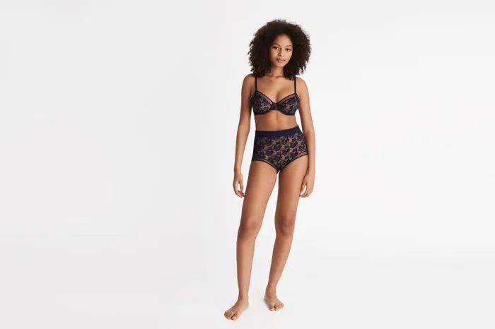 Briefs Womens Eres Calme Highwaisted Briefs Ciel De Nuit