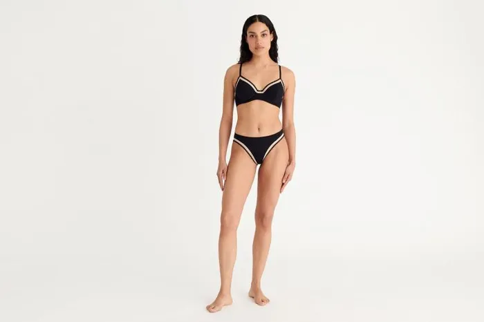 Briefs Womens Eres Flash Thin Briefs Noirrose Petale