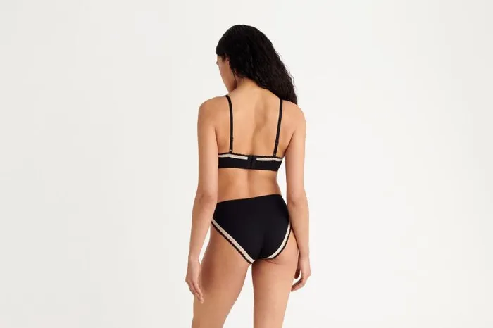 Briefs Womens Eres Flash Thin Briefs Noirrose Petale