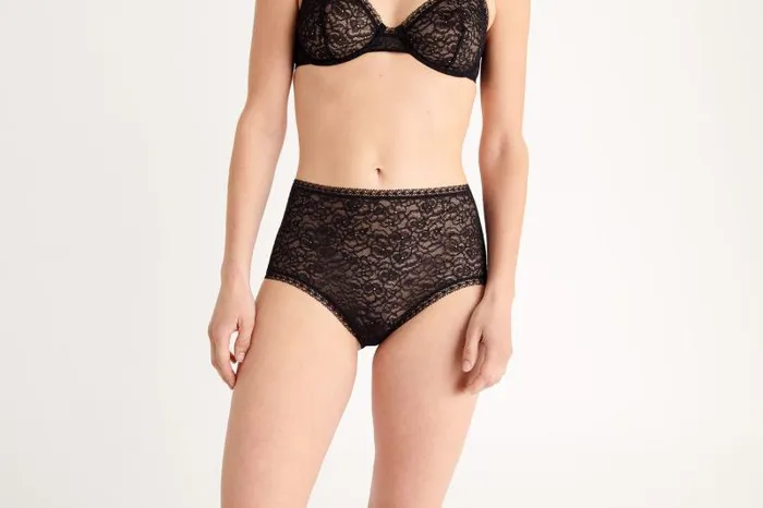 Briefs Womens Eres Parfum Highwaisted Briefs Noir