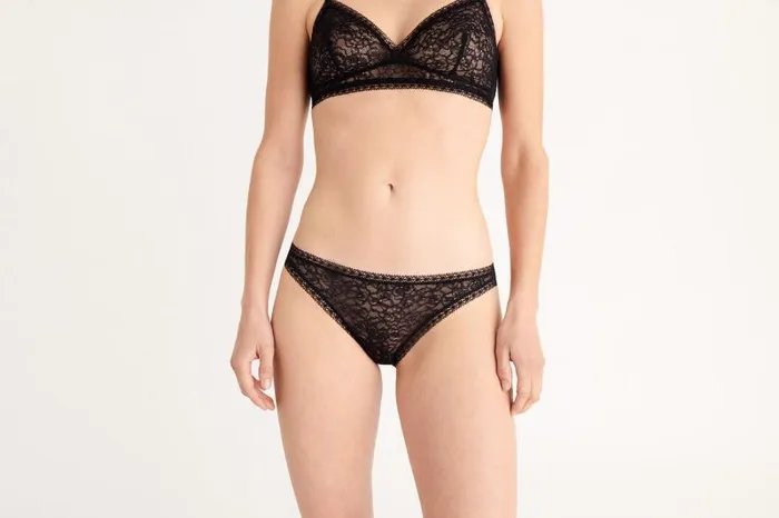 Briefs Womens Eres Velout Briefs Noir