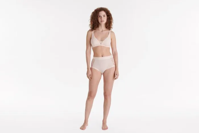 Briefs Womens Eres Verveine Highwaisted Briefs Poudre Rosee