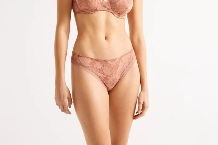 Briefs Womens Eres Voile Tanga Muscade E23