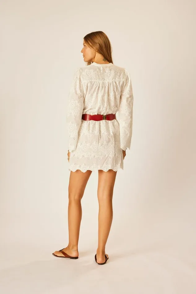 Cleo Dress Geranium Milk Women Natalie Martin Dresses