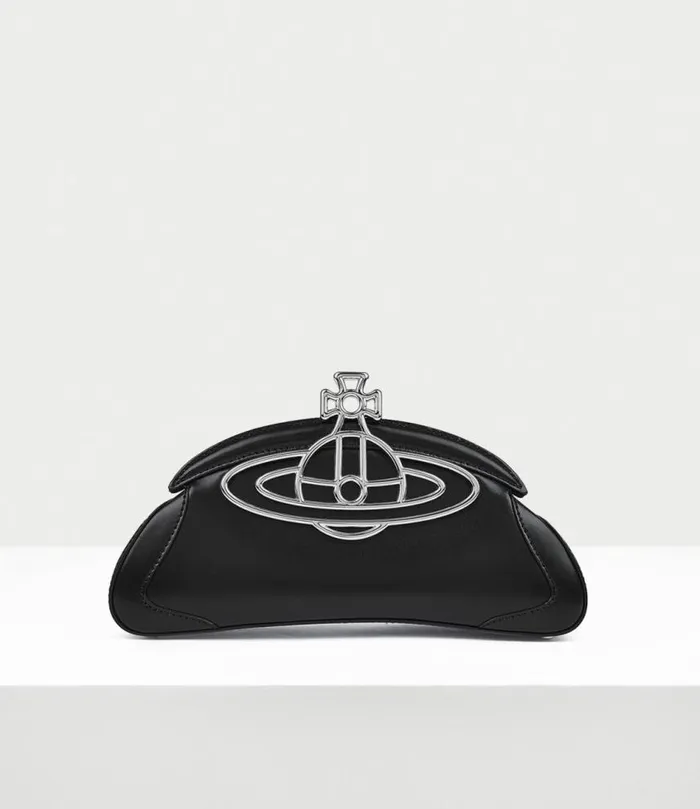 Clutches Women Vivienne Westwood Amber Clutch In Black