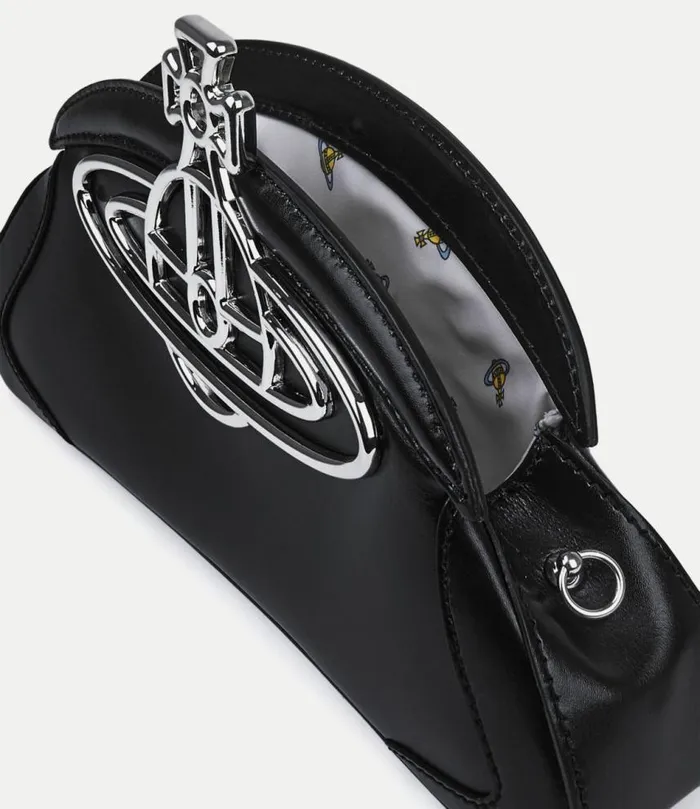 Clutches Women Vivienne Westwood Amber Clutch In Black