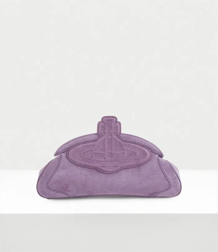 Clutches Women Vivienne Westwood Amber Clutch In Lilac