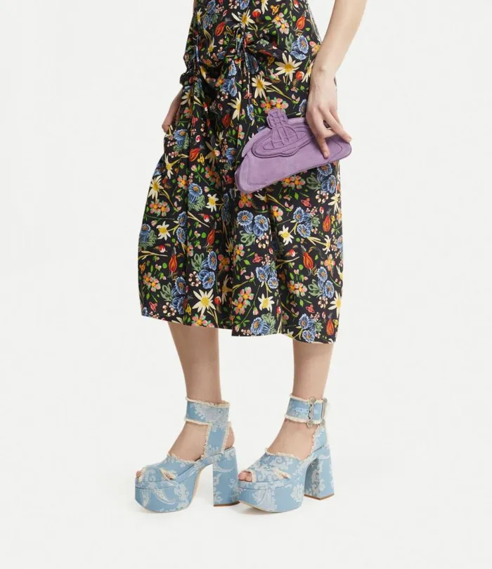 Clutches Women Vivienne Westwood Amber Clutch In Lilac