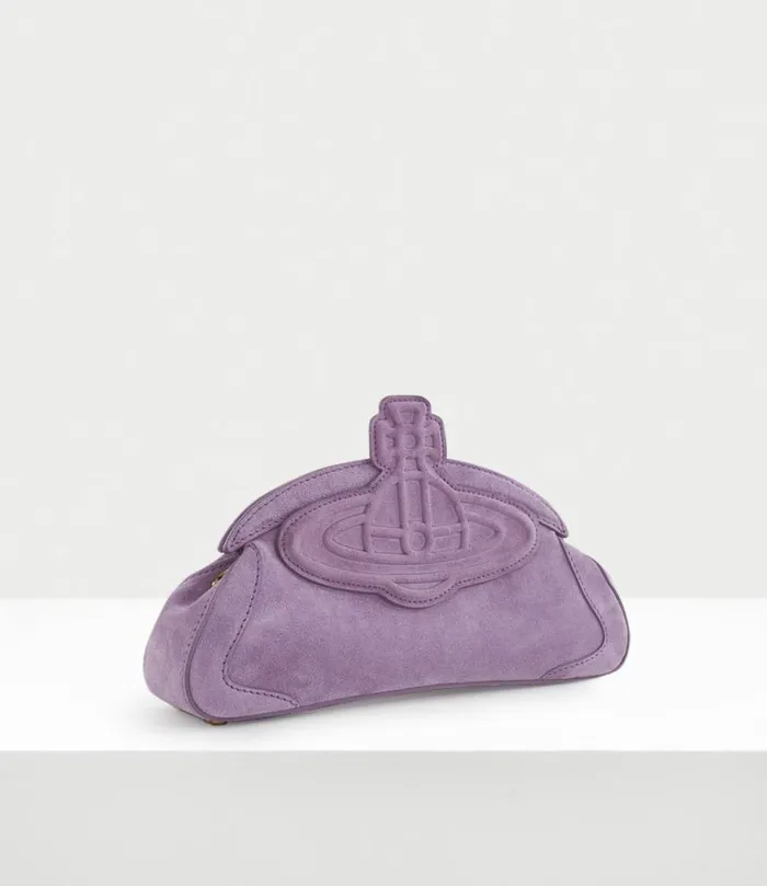Clutches Women Vivienne Westwood Amber Clutch In Lilac