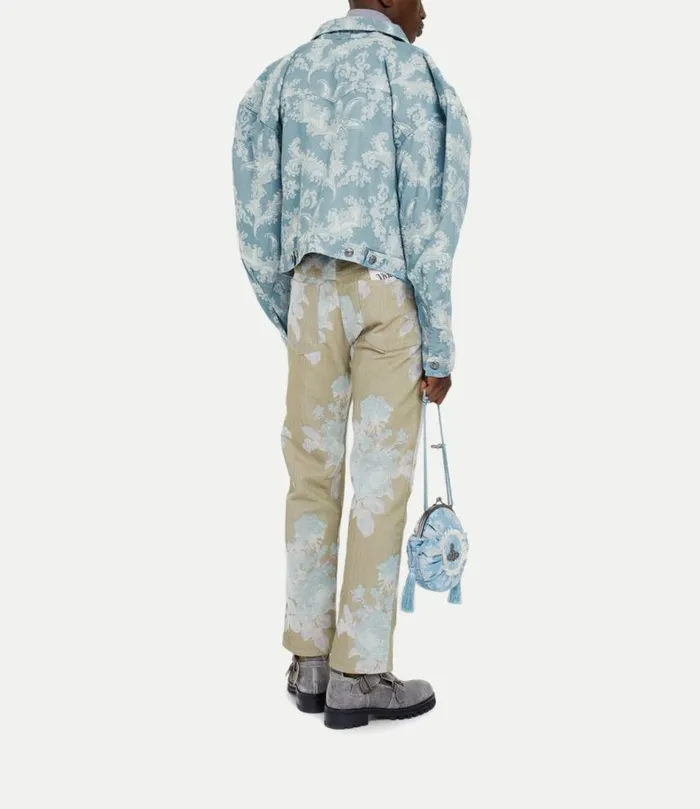 Coats And Jackets Men Vivienne Westwood Denim Boxer Jacket In BlueCoral