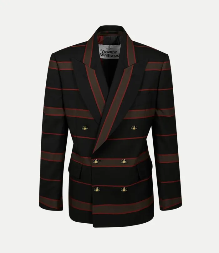 Coats And Jackets Men Vivienne Westwood Humphrey Jacket In BlackStripe